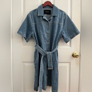 Coach Outlet Denim Dress
